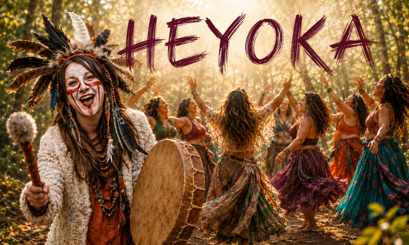 Vrouwencirkel🪞 HEYOKA II, de Heilige Irritatie🔥