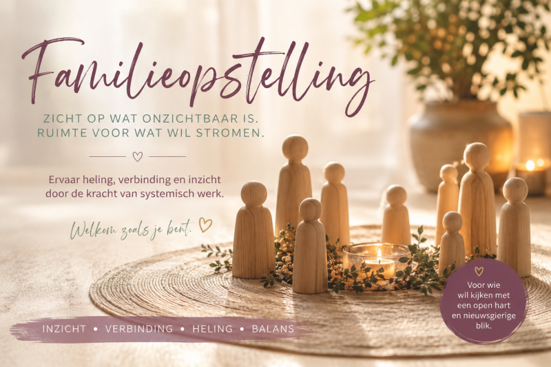 Workshop Familie opstellingen met Reiki