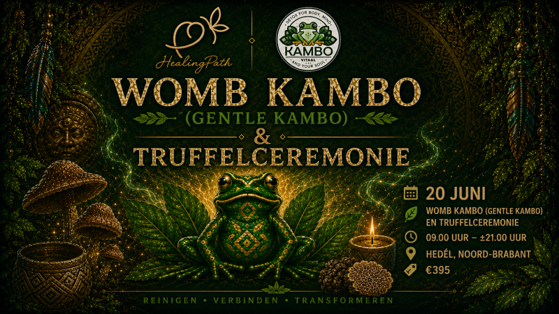 Gentle / Womb Kambo en TruffelCeremonie