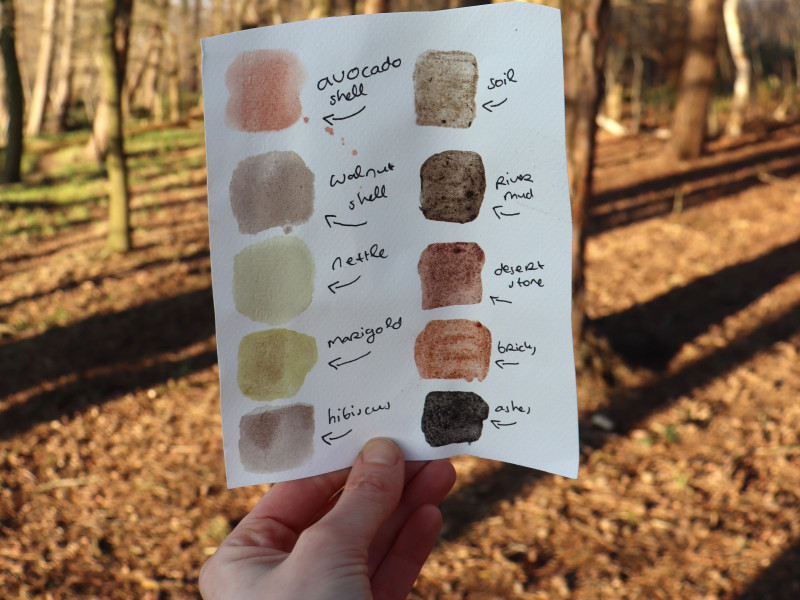 2 day Workshop: From Plant to Paint - Working with natural pigments