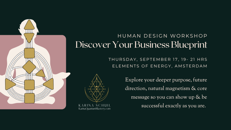 Discover Your Business Blueprint - Human Design Workshop