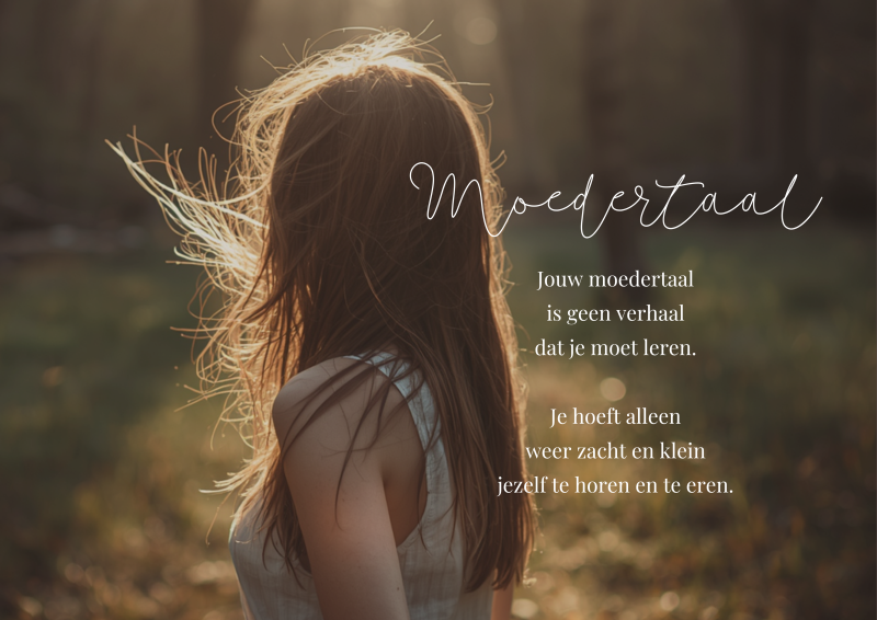 Moedertaal | Intieme online schrijfsessie