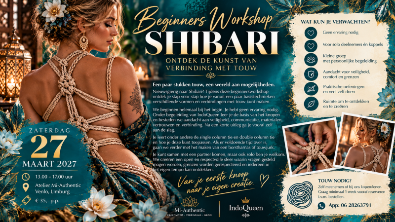 Beginners Workshop Shibari