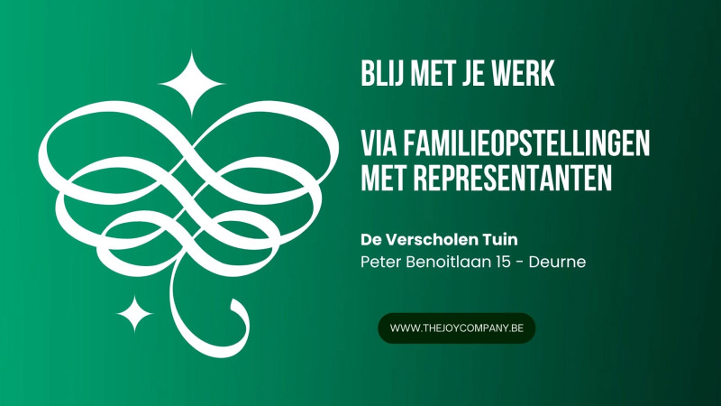 Blij met je Werk via Familieopstellingen met Representanten