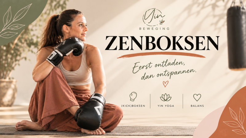 Zenboksen | Eerst ontladen, dan ontspannen