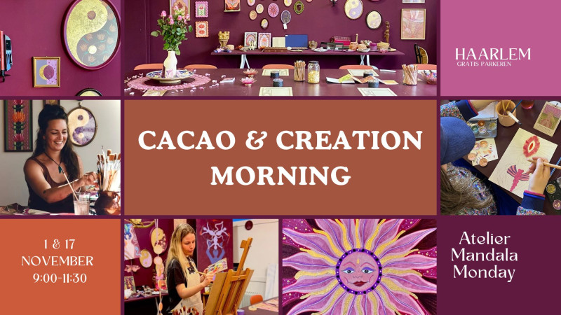 Cacao & Creation – Open Atelier bij Mandala Monday
