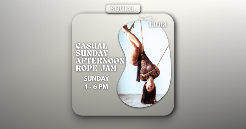 LIMINAL - Casual Sunday afternoon rope jam [Hosted by Luna&Elena] - Community-building, Shibari, Verbinding