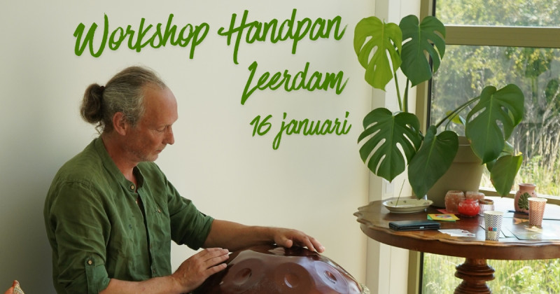 Handpan workshop voor starters/beginners - Januari (Leerdam)