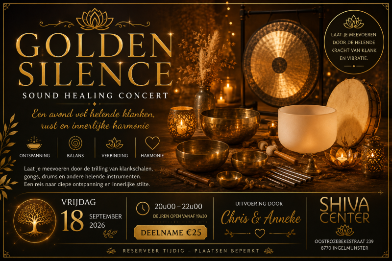 Sound Healing Concert - Golden Silence