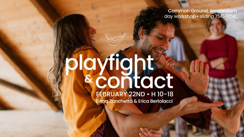 Playfight & Contact Improvisation - Dance Workshop, Playfulness, Embodiment