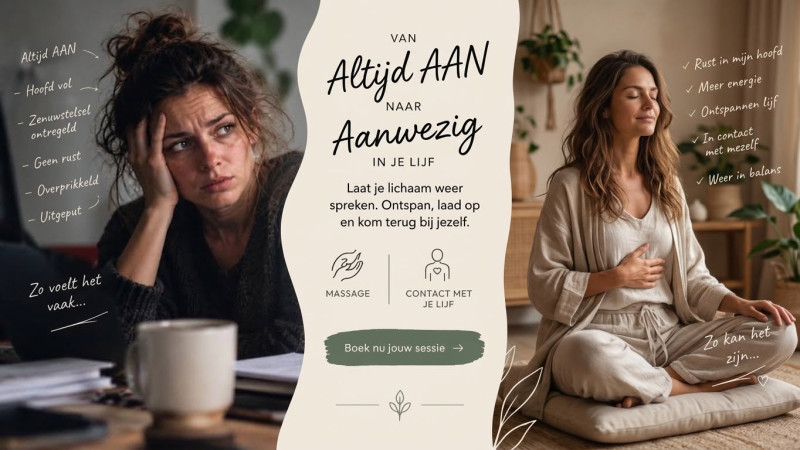 1-op-1 sessie "Van AAN, naar AAN-wezig"