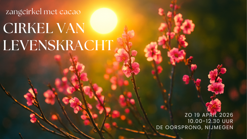 Cirkel van Levenskracht- Zangcirkel met cacao - Cérémonie de cacao, Cercle de chant, Chant de mantras