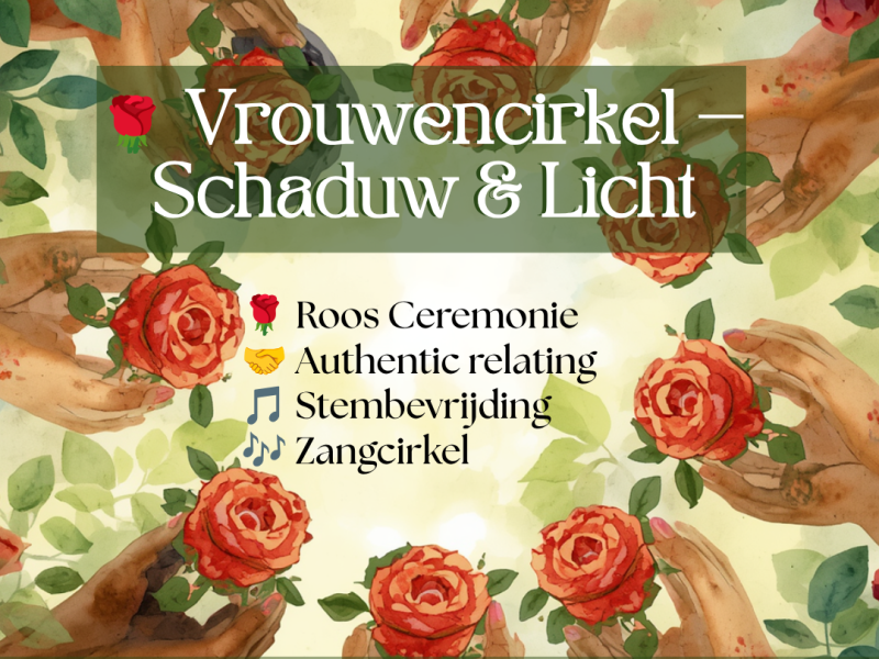 🌸 VROUWENCIRKEL — Het medicijn van de Roos