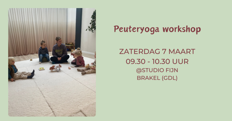 Peuteryoga workshop