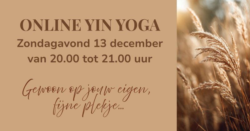 Online Yin Yoga