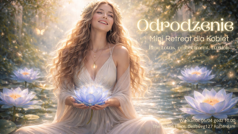 Odrodzenie🪷Mini Retreat dla Kobiet  - Vrouwencirkels, Soundhealing, Meditatie