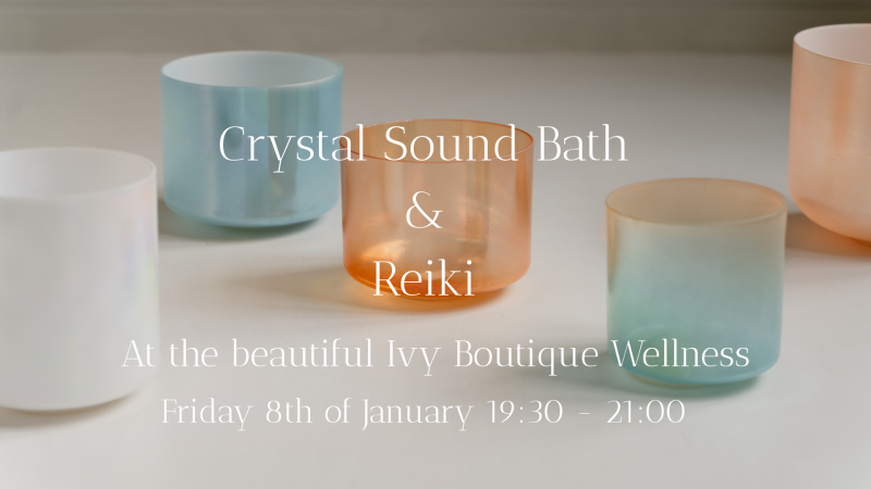The Hague Area: Crystal Sound Bath & Reiki