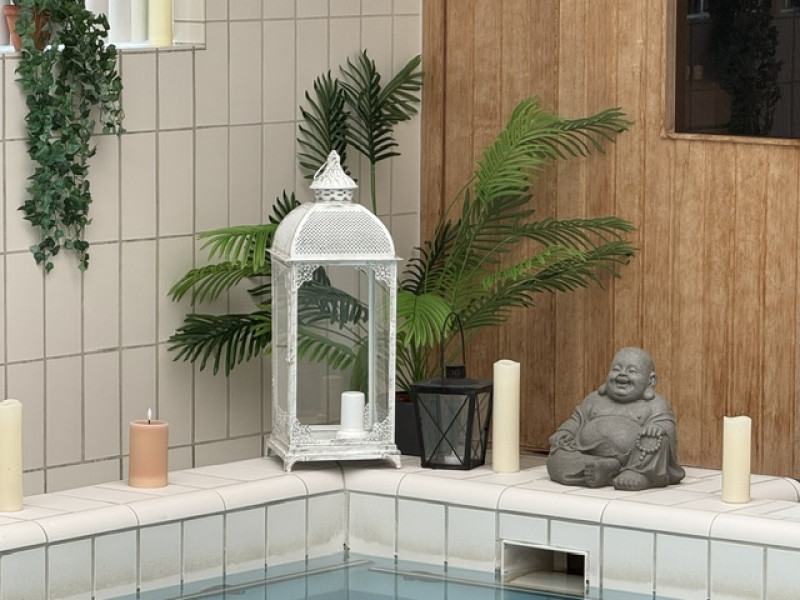 Soundbath, klankreis in een warm privézwembad, een klankschalen sessie