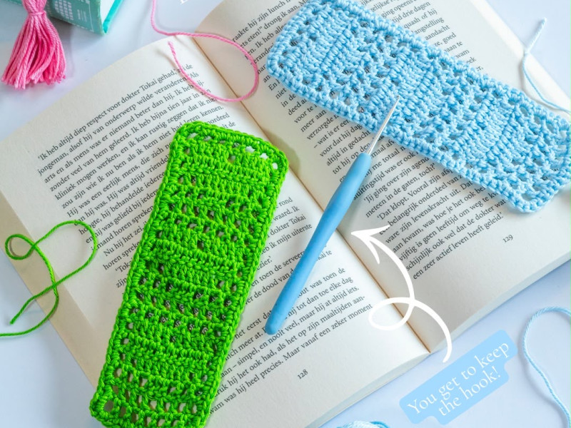 Crochet Bookmark Workshop - Hipsy