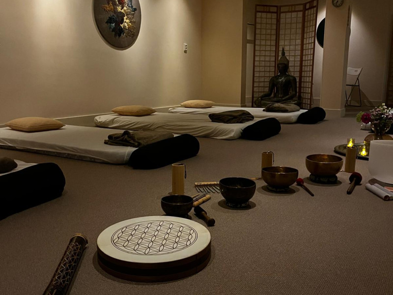 Klanksessie voor diepe ontspanning  - Klankreis, Klankschalen, Klankreis-Soundbath