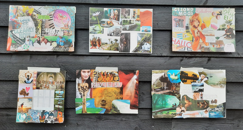 Visionboard 2026 en cacao ceremonie  - Creativiteit, Ontspanning, Intuïtie