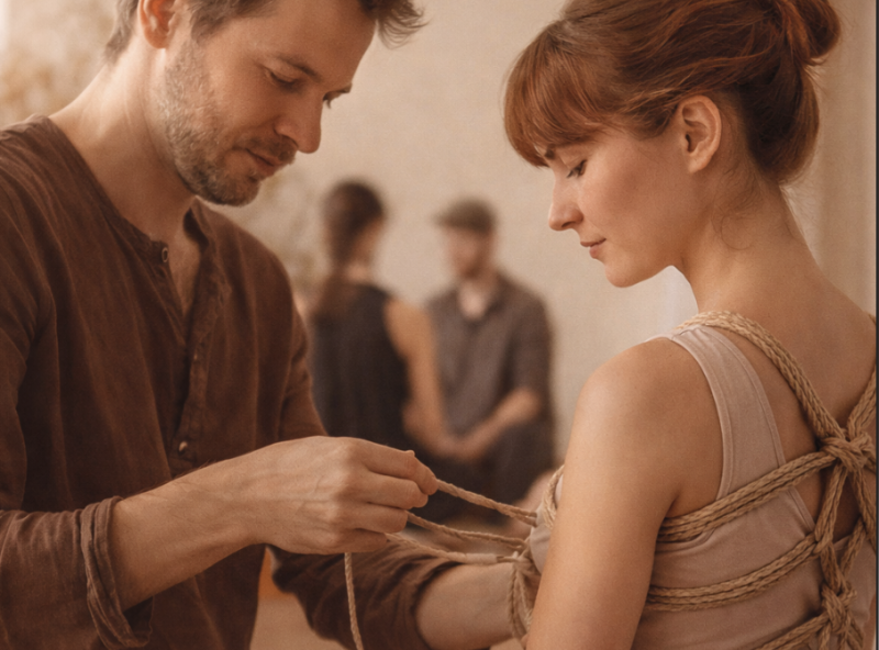 shibari level 0  workshop - binden en verbinden
