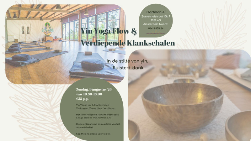 Yin Yoga Flow & Verdiepende Klankschalen