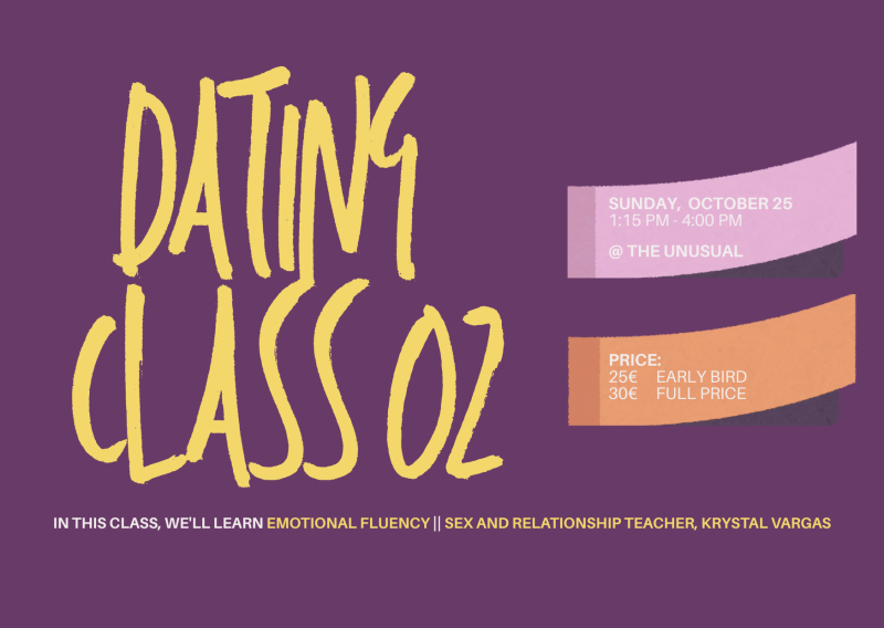 DATING CLASS 02 - Citas, Curso, Relaciones