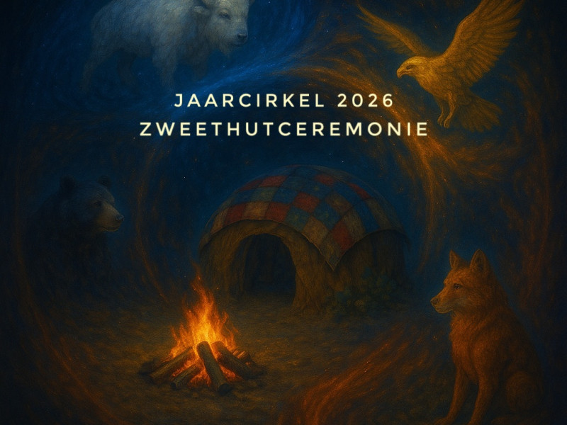 Zweethutceremonie gemengd (Jaarcirkel #2) - Zweethut, Jaartraject, Sjamanisme