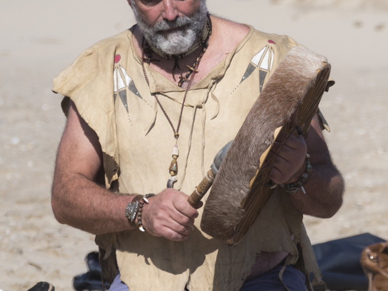 Shaman drumbouwen