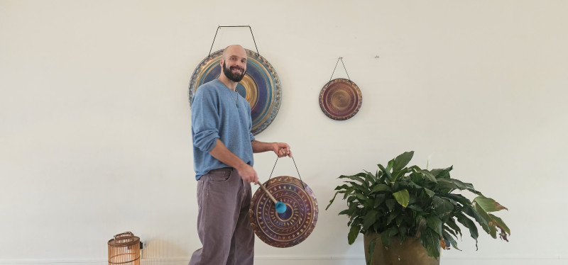 Gong, Ground and Supper. Grotta Sonora gongbath, cacao ceremony & soup