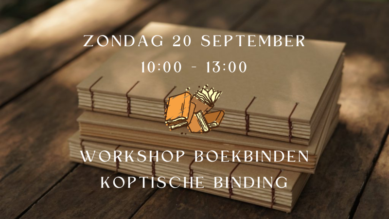 Workshop Boekbinden | Koptische Binding