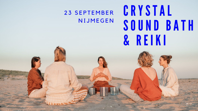 • Crystal Sound Bath & Reiki • 🌀 
