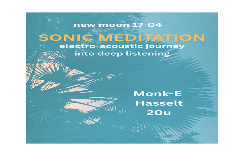 Sonic Meditation ✨ NEW MOON  - Klankreis, Meditatie, Soundhealing