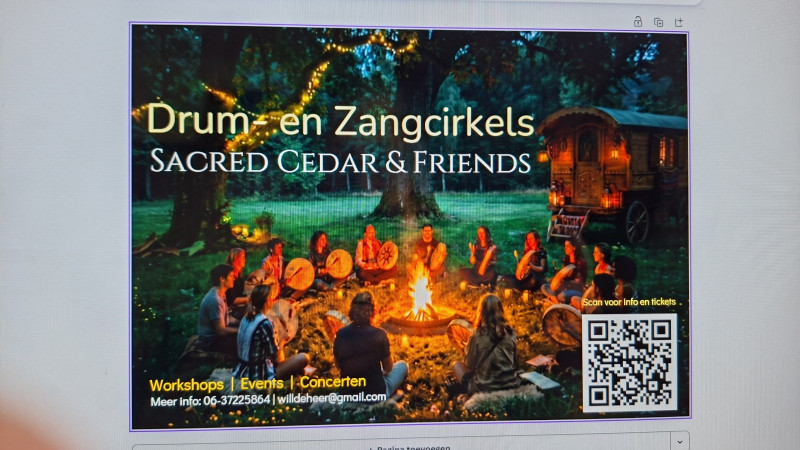 Nieuwe Maan Zang-, Drum- & Vuurcirkel Zeijen