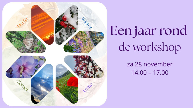 Een jaar rond – ervaar 2027 in je lijf - Natuur, Kaartleggingen, Lichaamswerk