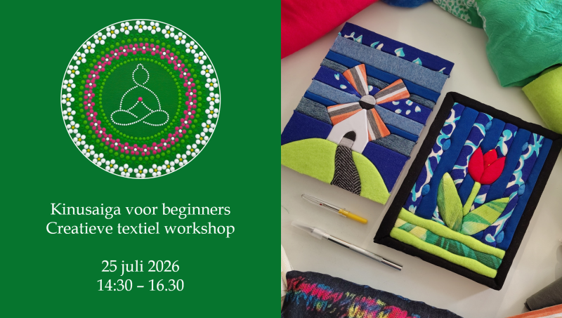 Kinusaiga voor beginners - Creatieve textiel workshop