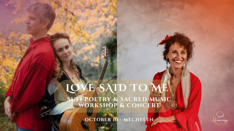 CANCELLED -  Love Said To Me - by Premanjali & Ellaya