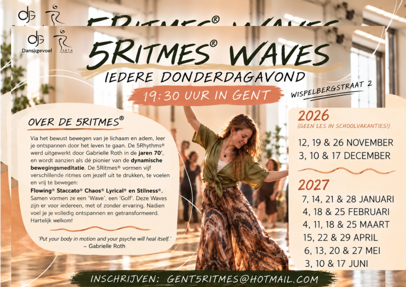 5Rhythms - High Frequency Waves Gent