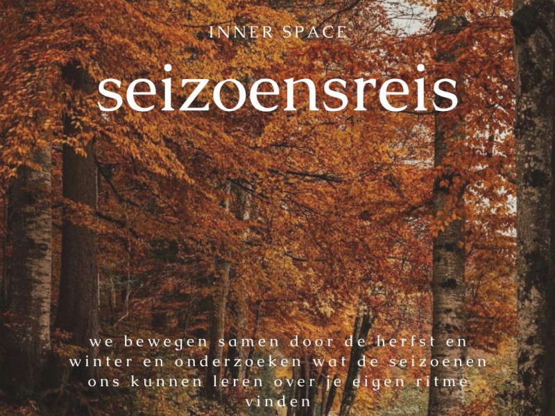 Seizoensreis - Vier maanden leven, voelen en bewegen met de seizoenen