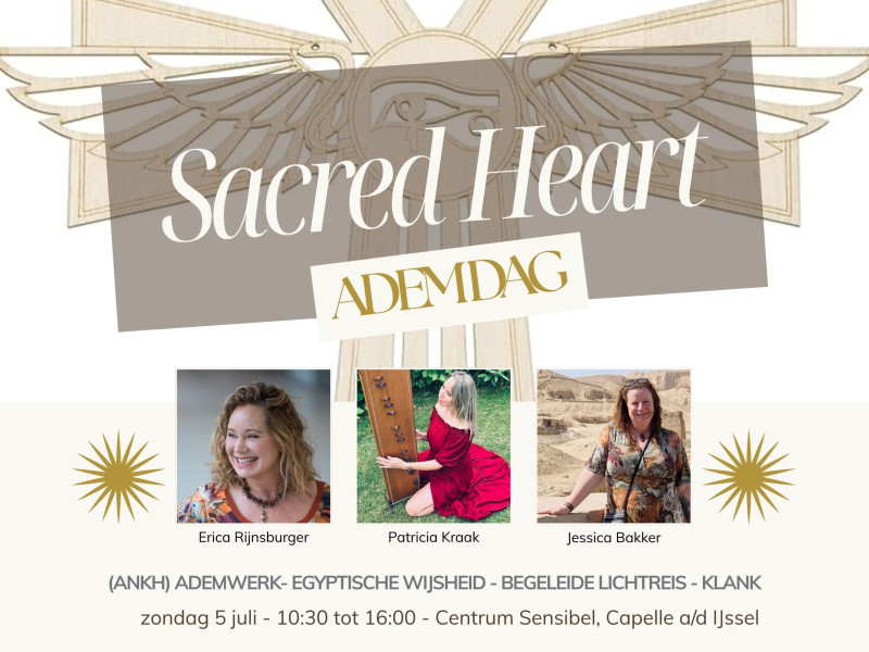 Sacred Heart Ademdag - Ademwerk, Innerlijke Reis, Klankreis-Soundbath