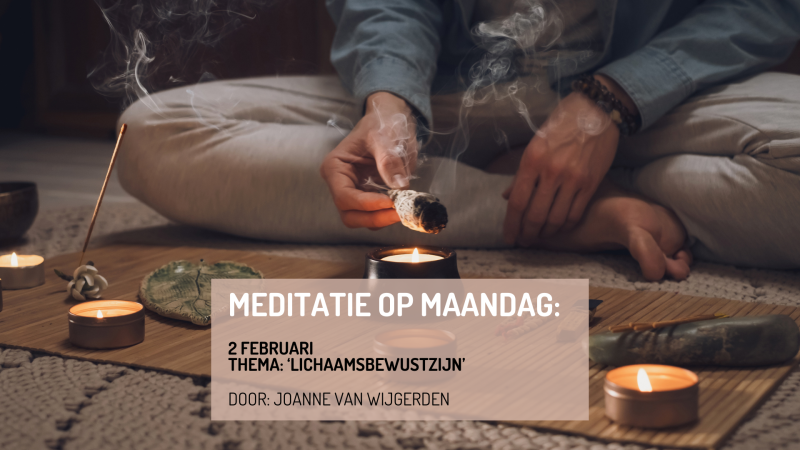 Online meditatie. Thema: Lichaamsbewustzijn (gratis)