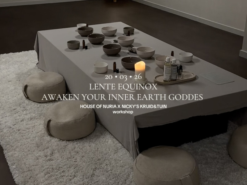 Awaken your inner earth goddes, lente equinox viering