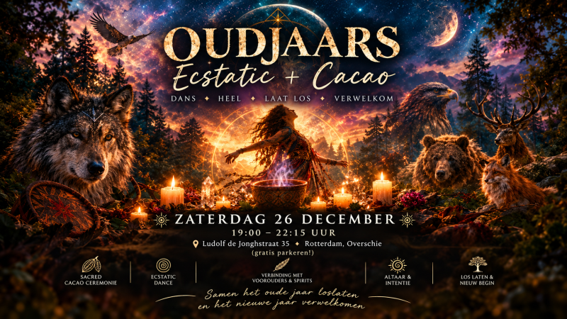OUDJAARS ECSTATIC & CACAO CEREMONY - Ecstatic Dance, 5Ritmes, Conscious Dance