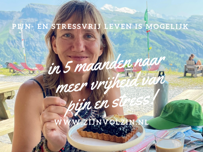 Meer vrijheid van pijn en stress (5 maand traject)