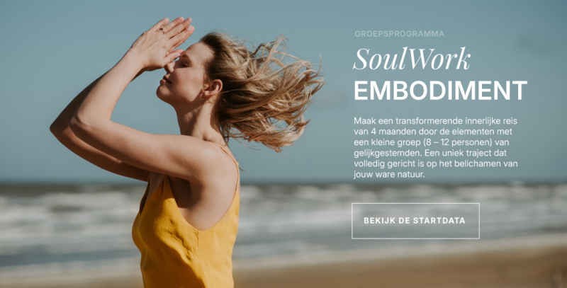 Start 4 maanden traject I Van overleven naar voelen I Adem & Elementen