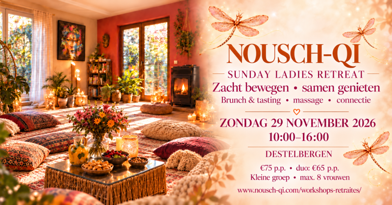 Sunday Ladies Retreat 29/11 - Vrouwen workshops, 1-Dags retraite, Ademcirkel