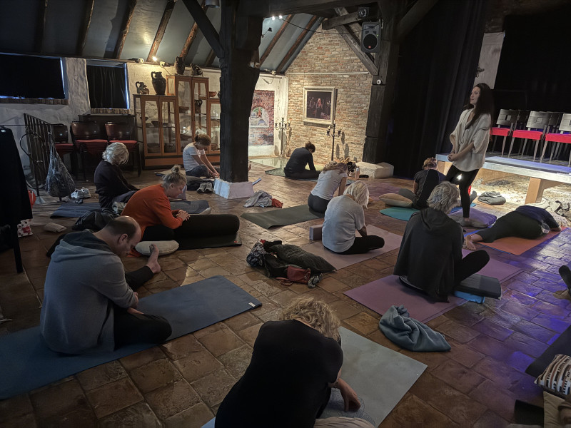 Yin yoga met live pianomuziek