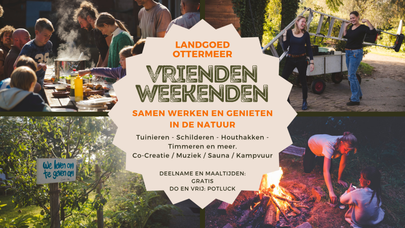 Ottermeer Vrienden Klus Weekend 15-18 oktober