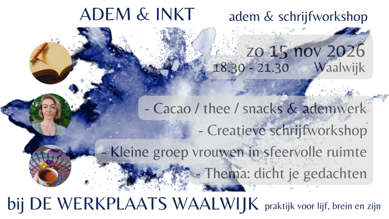 ADEM & INKT - adem- en schrijfworkshop